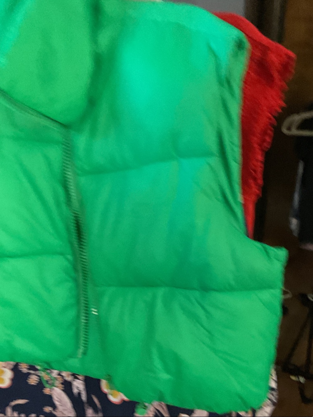 Puffer vest cropped